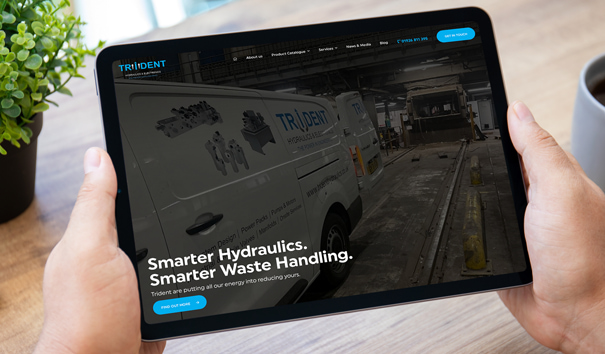   A website with <br> <b>a digital shop window</b>