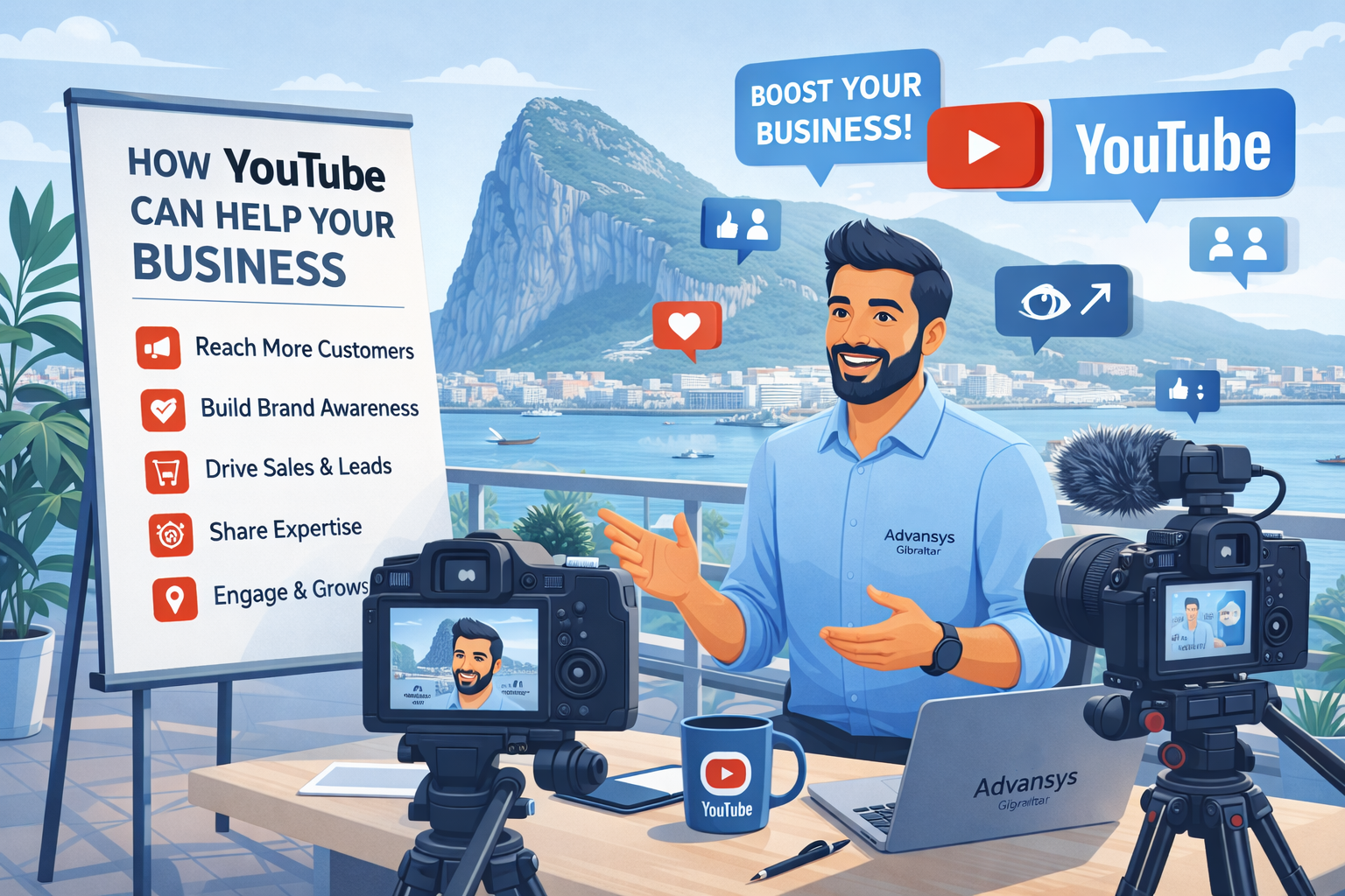 Get the best out of Social Media <strong>with YouTube</strong>